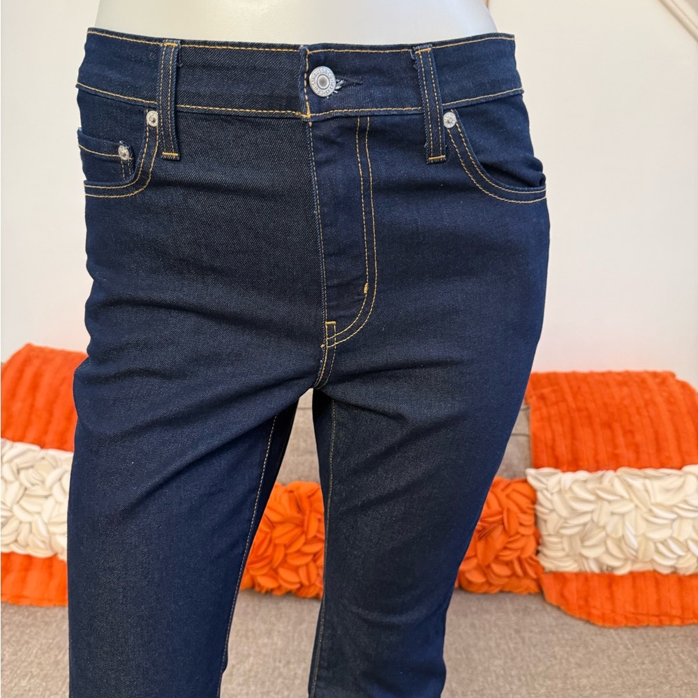 ❣️🆕Levi’s 726 Flare High Rise Dark Wash Jeans❣️ - Picture 4 of 12